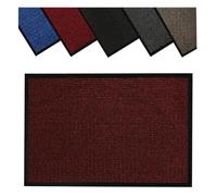 Monal Barrier Door Mat - Heavy Duty Dirt Trapper Mat for Indoor & Outdoor Use - Non-Slip, Waterproof Entrance Mat with Rubber Backing (Red, 80 x 120 cm)