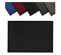Monal Barrier Door Mat - Heavy Duty Dirt Trapper Mat for Indoor & Outdoor Use - Non-Slip, Waterproof Entrance Mat with Rubber Backing (Black, 120 x 180 cm)