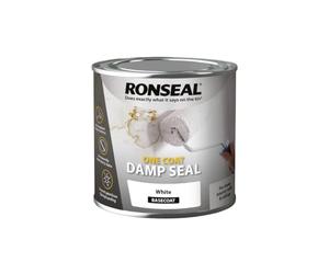 Monal One Coat Damp Seal White 250ml - Fast-Acting Stain Blocking Primer for Damp Patches, Ready to Paint Over