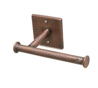 Monarch Abode 17088 Hand Hammered Toilet Paper Holder, Antique Copper Finish