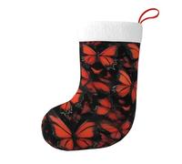 Monarch butterflies Christmas Stocking, Candy Gift Bags, Hanging Stocking Ornament, Christmas Decorations