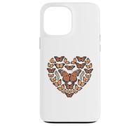 Monarch Butterflies Heart Lepidopterist Entomologists Case for iPhone 13 Pro Max