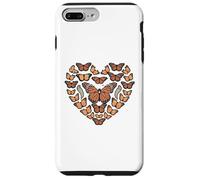 Monarch Butterflies Heart Lepidopterist Entomologists Case for iPhone 7 Plus/8 Plus