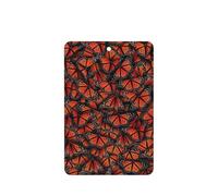 Monarch Butterflies Printing 10 Pieces Air Freshener Car Hanging Cards Air Freshener Sheets With Rope For Cars Home