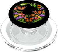 Monarch Butterfly Caterpillar Flowers Metamorphosis PopSockets PopGrip for MagSafe