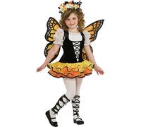 Monarch Butterfly Costume Bristol Novelty Yellow 5-6 Years