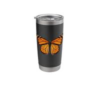 Monarch Butterfly Lepidoptera-Inspired Art Stainless Steel Insulated Tumbler