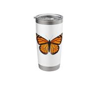 Monarch Butterfly Lepidoptera-Inspired Art Stainless Steel Insulated Tumbler