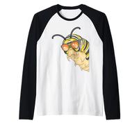 Monarch Butterfly Lover Kids Insects Caterpillar Raglan Baseball Tee