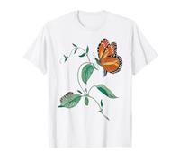 Monarch Butterfly Metamorphosis Cycle T-Shirt