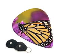 Monarch Butterfly Printed Guitar pick Guitar Plectrums for Acoustic Guitar Electric Guitar Bass Guitar - Guitar Accessories - 6 Pack 0.96mm