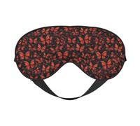 Monarch Butterfly Sleep Mask for Women and Men, Comfortable Eye Mask for Travel, Nap or Sleep