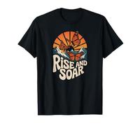 Monarch Butterfly Sunrise Rise and Soar Beautiful Flight T-Shirt