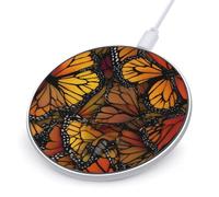 Monarch Butterfly Wings Stylish Wireless Charger 10W Fast Charging Pad