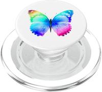 Monarch Colorful Butterfly Rainbow Wings Nature PopSockets PopGrip for MagSafe
