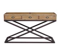 Monarch I Three Drawer Console Table