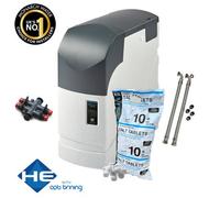 Monarch Water Monarch Psu027He Ultra He Smart Battery Water Softener Twin Tank + 10Kg Salt Bag
