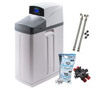 Monarch Water Monarch Se-11 Plumbsoft Electric Water Softener + 22mm Maxflow Hoses + 10Kg Salt