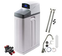 Monarch Water Monarch Se-11 Plumbsoft Electric Water Softener + 22mm Maxflow Hoses + Tap Kit