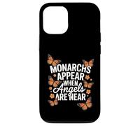 Monarchs Appear When Angels Are Near Cute Butterfly Case for iPhone 12/12 Pro
