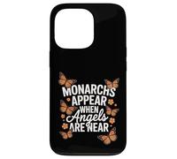 Monarchs Appear When Angels Are Near Cute Butterfly Case for iPhone 13 Pro