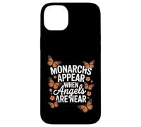 Monarchs Appear When Angels Are Near Cute Butterfly Case for iPhone 14 Plus