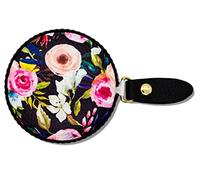 Monarque by Fig Design Group Signature Series Tape Measure (Floral on Black)