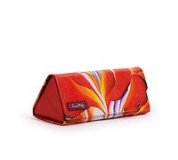 Monarque Eyeglass Folldng Case, Georgia O'keeffe Red Canna, Medium