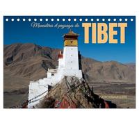Monastères et paysages du Tibet (Calendrier de bureau 2027 DIN A5 vertical), CALVENDO calendrier mensuel: Un lieu pour redécouvrir la spiritualité
