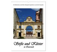 Monasteries and convents in Austria UK-Version (Wall Calendar 2026 DIN A3 Portrait), CALVENDO 12 Month Wall Calendar