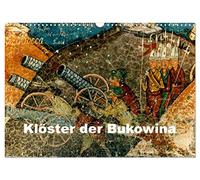 Monasteries of Bukovina UK-Version (Wall Calendar 2026 DIN A3 Landscape), CALVENDO 12 Month Wall Calendar