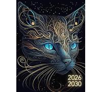 MONATSPLANER 2026-2030: 5 jahres, 60 Monate, Januar 2026 bis Dezember 2030, deutsch, 2 Seiten pro Monat, 165 Seiten, Format Din A4.