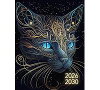 MONATSPLANER 2026-2030: 5 jahres, 60 Monate, Januar 2026 bis Dezember 2030, deutsch, 2 Seiten pro Monat, 165 Seiten, Format Din A4.