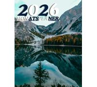 Monatsplaner 2026: Teamwork-Organizer, Geschäftsmotivation mit natürlichem Touch-Einband/Monatsplaner 2026 A4