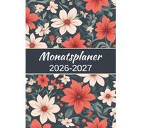 Monatsplaner A4 2026-2027 - Zwei Jahre Kalender | Monatsübersicht auf zwei Seiten | Januar 2026-Dezember 2027 | Softcover für Alltag und Beruf