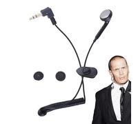 Monaural Wired Earbuds, 3.5mm Mono Loved Monaural Headphones | Noise Isolating Earplugs, Stereo Sound Wired Earpiece Perfect Music Companion for Moving It is equipped with delicate sound quality