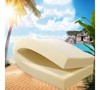 Monbaer Upholstery Foam Replacement Garden Furniture Cushions Seat Pads Bay Window Expanding Seating Pads Sofa, Custom Size High Density Premium Foam Cushion Padding (Custom-8cm Thick)