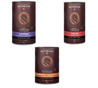 Monbana Supreme 1KG, Tresor 1KG and Salon de The 1KG Hot Chocolate Bundle (Total 3KG)