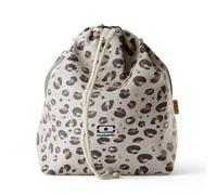 monbento - Insulated Lunch Bag Fresh Graphic Leopard - 5.7 L Lunch Tote with Removable Shoulder Strap - Ideal for Carrying a Bento Box, Water Bottle and Cutlery to Work or on Picnics - Cheetah Print