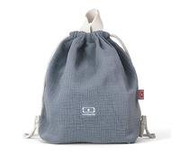 monbento - MB Buddy Blue Kids Backpack for Girls and Boys - Meal and/or Snack Transport Bag - Ideal for School/Park