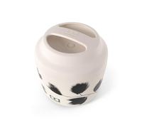 monbento - MB Element Graphic Plume Insulated Container - Beige - Leakproof and Insulated Lunch Box Keeps Food hot/Cold - BPA Free - Food Grade Safe - Feather