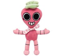 MonBrm Strawberry Head Plush Toy, Dandy World Soft Plushie, Cute Ragdoll Stuffed Animal, Plush Doll For Kids Girls, Collection Gift (21x27cm/8.3x10.6in)
