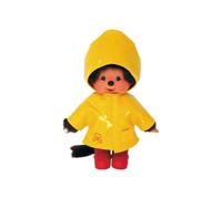 Monchhichi Plush - BANDAI - Yellow Iconic Waxed - 20 cm