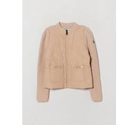 MONCLER Boy's Padded Wool and Nylon Cardigan with Logo Patch - Size: 8 - female