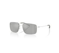 Moncler Doppler ME4003 - Rectangle Square Silver mirrored