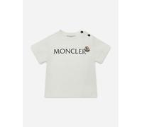 Moncler Enfant Baby Boys Logo T-Shirt in Ivory - Ivory - 2 Yrs