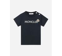 Moncler Enfant Baby Boys Logo T-Shirt in Navy - Blue - 12 - 18 Mths