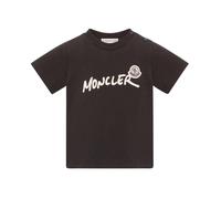 Moncler Enfant Baby Branded T Shirt Size: 3Y- colour: Black - unisex - Moncler - Kids Short Sleeve T-Shirts - Black - 3 Y | 98 CM - Kids 3 Y | 98 CM