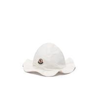 Moncler Enfant cotton reversible wide brim hat - White XXS-XS-S