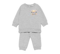 Moncler Enfant embroidered-bear tracksuit - Grey 6-9 mths-9-12 mths-12-18 mths-18-24 mths-2 yrs-3 yrs